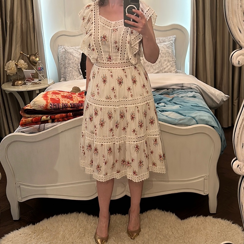 Dixie dress Romantic Flowers sz M